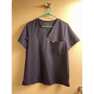 Figs Navy Catarina One Pocket Scrub top